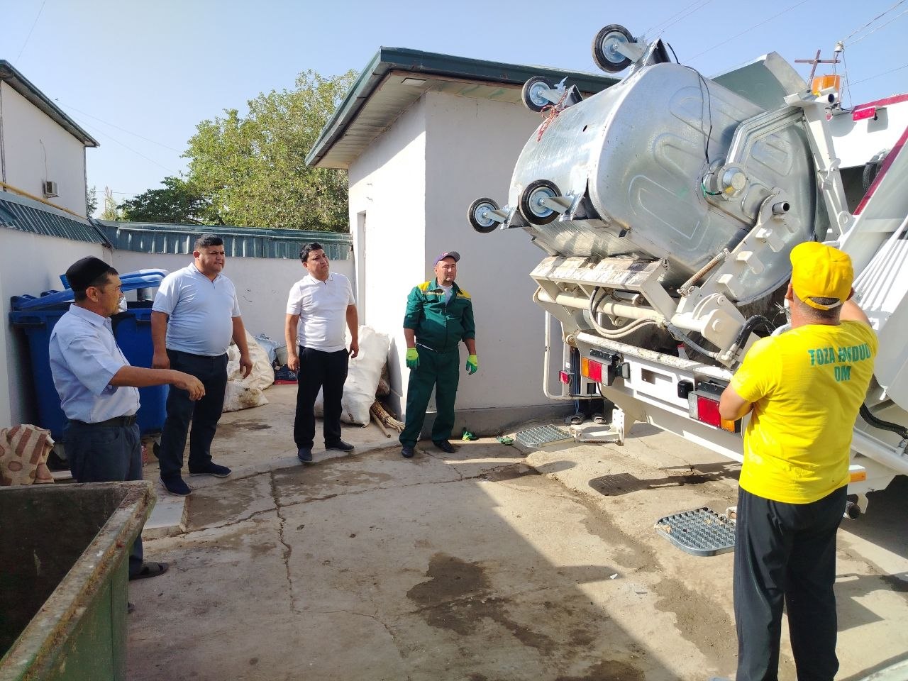 ♻️ SURXONDARYO VILOYATI UMQO‘RG‘ON TUMANIDA CHIQINDILARNI YIG‘ISH JARAYONLARI NAZORAT QILINDI